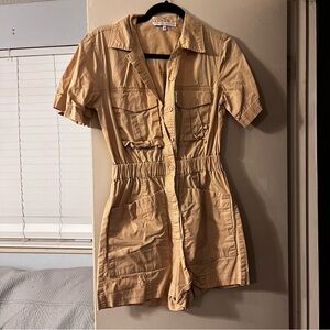 English Factory Tan Romper